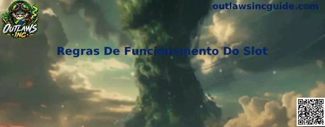 Diagrama explicativo das regras de funcionamento do slot Outlaws Inc